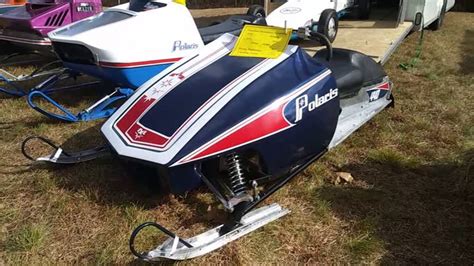 Polaris updated it slightly after 1977 and used it at some of the early 1978 races as the baseline test sled to test the new 1978 versions. . 1978 polaris rxl for sale